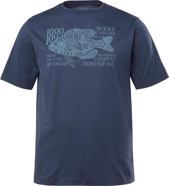 Immagine prodotto JP1880 T-shirt con mezze maniche, stampa sul petto e scollo a girocollo, fino alla tg. 8XL (8XL)