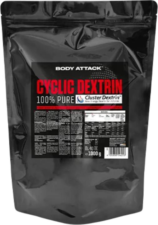Immagine prodotto Body Attack Destrina ciclica (sacchetto da 1000 g) (Neutro, 1 pz., 1000 g)