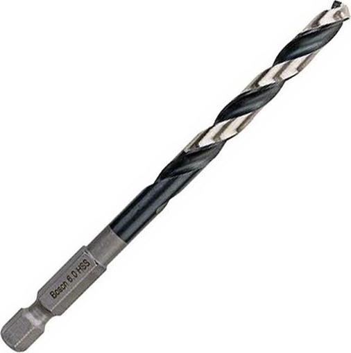 Actual product image Bosch Professional Zubehör HSS twist drill with hexagonal shank 6.0 mm (6.0 mm)