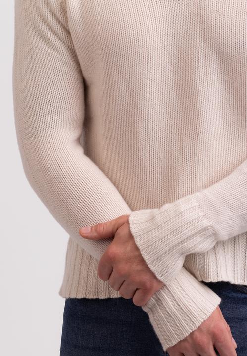 Produktbild Cash-Mere Recycelter Kaschmir V-Ausschnitt Pullover (S)