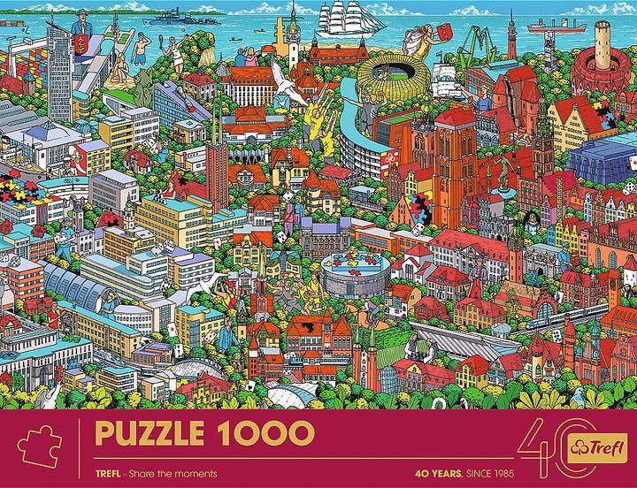 Actual product image Trefl Puzzle Premium Plus 1000 – Jubiläum - Danzig, Gdynia, Sopot (1000 pieces)