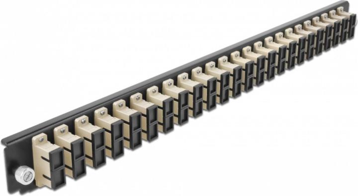 Produktbild Delock Rack-Montageblech für Glasfaser-Spleissbox (S/UTP, CAT6, 0.04 m)