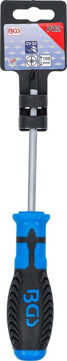 Produktbild BGS Schraubendreher Kreuzschlitz PZ2 Klingenlänge 100 mm (Pozidriv-Kreuzschlitz (PZ))
