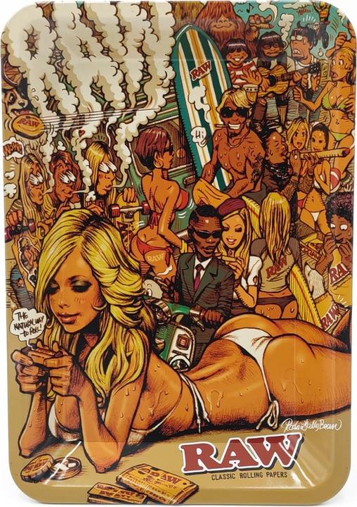 RAW x RJB Summer Beach Rolling Tray S 125 x 180mm