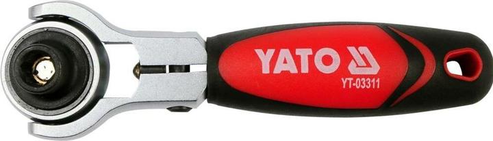 Actual product image Yato yt-03311 Ratchet, rotating handle in 2 directions (1/4")