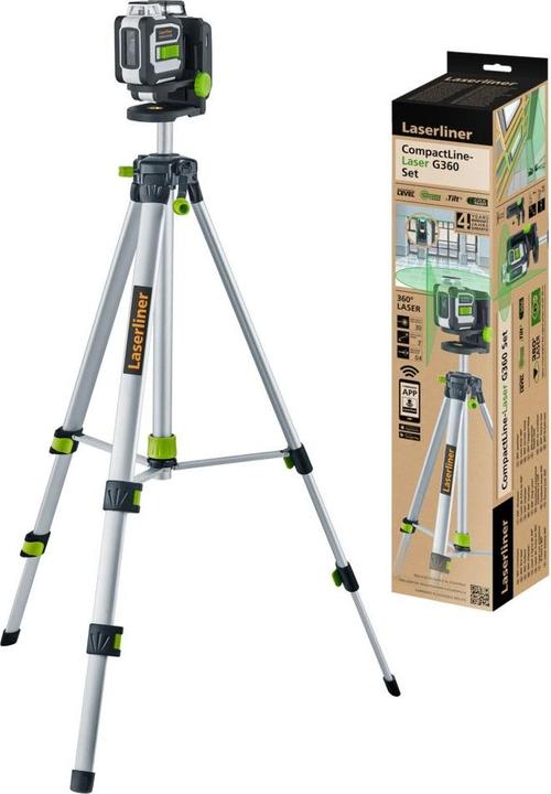 Actual product image Laserliner Line laser CompactLine-Laser G360 Set 30 m, range