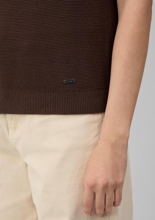 Produktbild S.Oliver Strickpullover Kurzarm-Strickpullover aus Baumwollmix (38)