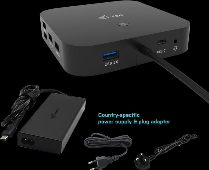 Produktbild i-tec C31HDMIDPDOCKPD100 (USB-C, 3 Ports)