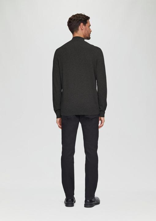 Produktbild S.Oliver Strickpullover Softer Turtleneckpullover aus Baumwoll-Merino-Mix (S)