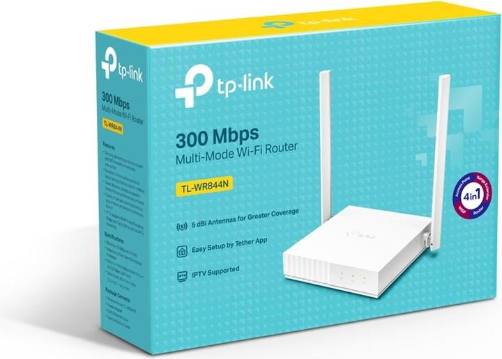 Produktbild TP-Link TL-WR844N - TL-WR844N WiFi Router, 300Mbps