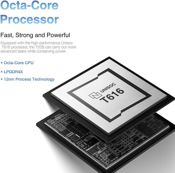 Productafbeelding Doogee T20S (Tablet 4G - 10,4", 128 GB, 8 GB RAM) Groen (10.40", 128 GB, Groen)