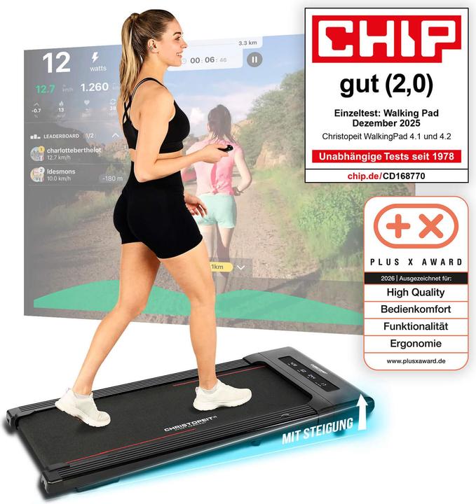 Actual product image Christopeit Walking Pad 4.1