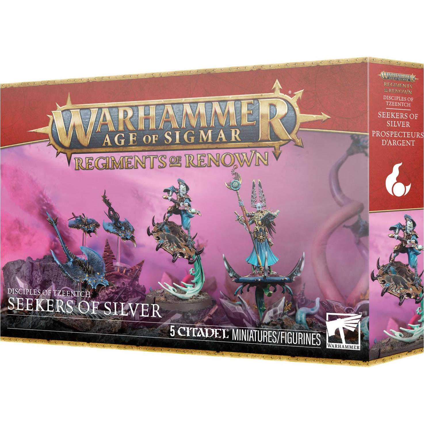 Games Workshop Warhammer AoS - Disciples of Tzeentch : Prospecteurs d'Argent (Materiale sintetico)