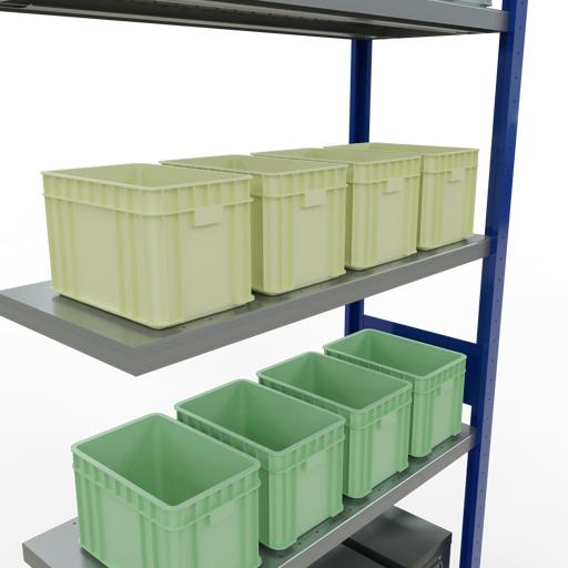 Image du produit Schulte Lagertechnik Système enfichable Élément suivant MULTIplus330 avec traverse de longueur