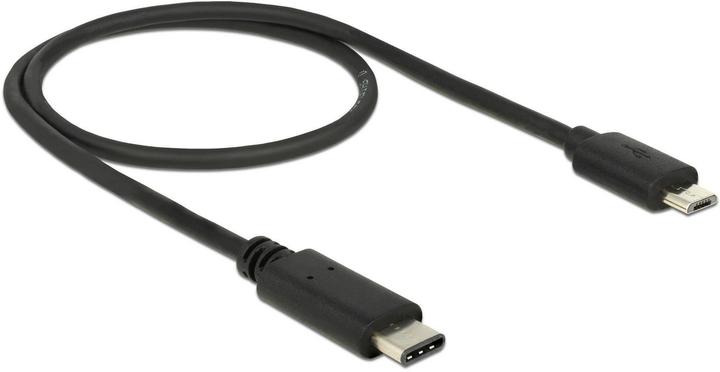 Produktbild Delock USB-Kabel Typ-C auf MicroB (0.50 m, USB 2.0)