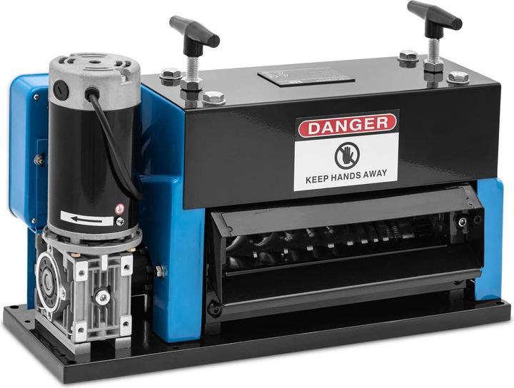 Produktbild MSW Kabelschälmaschine 400 W Kabelabisoliermaschine Kabelschäler 9 Einschübe (470 mm)