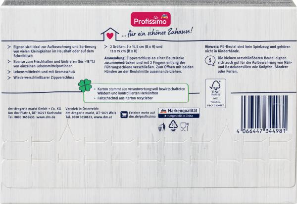 Actual product image dm Profissimo Household bag mini