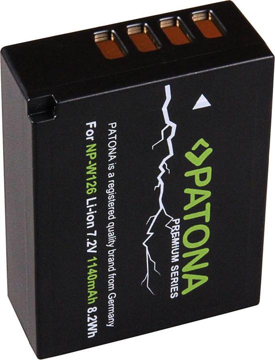 Actual product image Patona Digital Camera Battery Premium NP-W126 (Camera battery)
