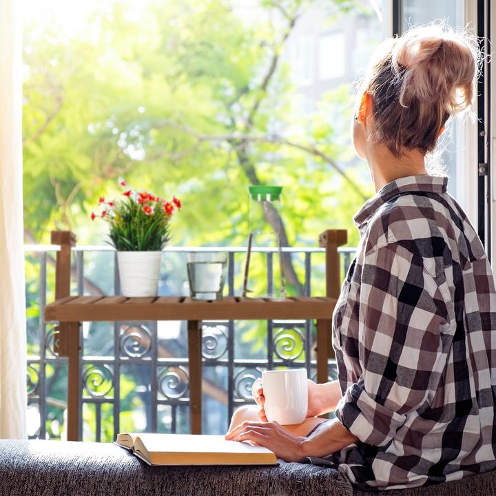 Actual product image Relaxdays Folding balcony-table (69.50 cm)