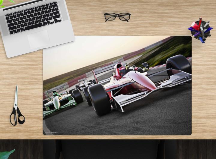 Produktbild CoverYourDesk Schreibtischunterlage Rennwagen
