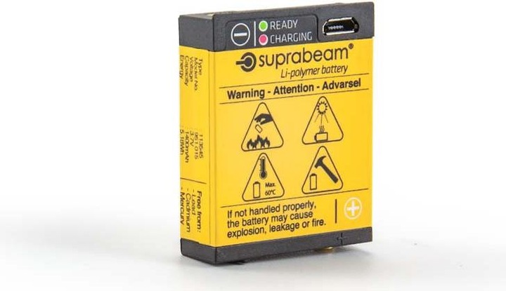 Produktbild Suprabeam Lithium Polymer 1400 mAh USB batterie für S-Serie