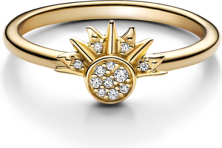 Actual product image Pandora Heavenly Sparkling Sun Ring (54)