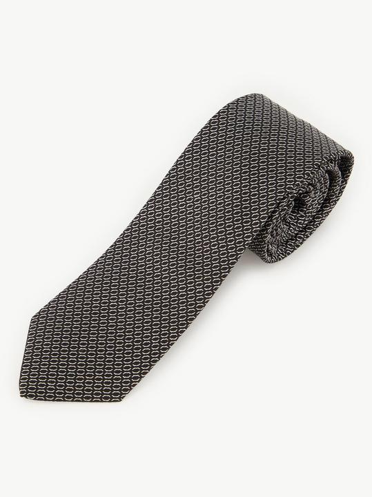 Immagine prodotto JP1880 Cravatta di seta particolarmente lunga con design discreto e 7,5 cm di larghezza