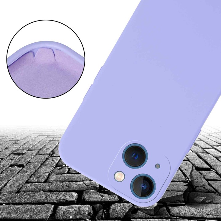 Produktbild Cadorabo TPU Cover Handy Kette Liquid (Apple iPhone 13 Pro)