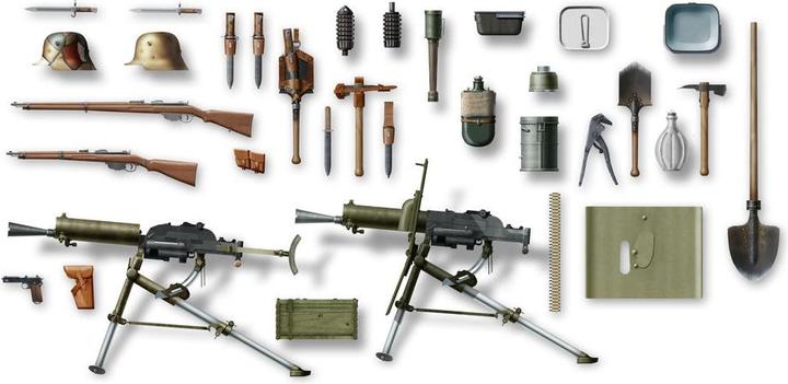 Actual product image ICM WWI Austro-Hungarian Infantry W&E