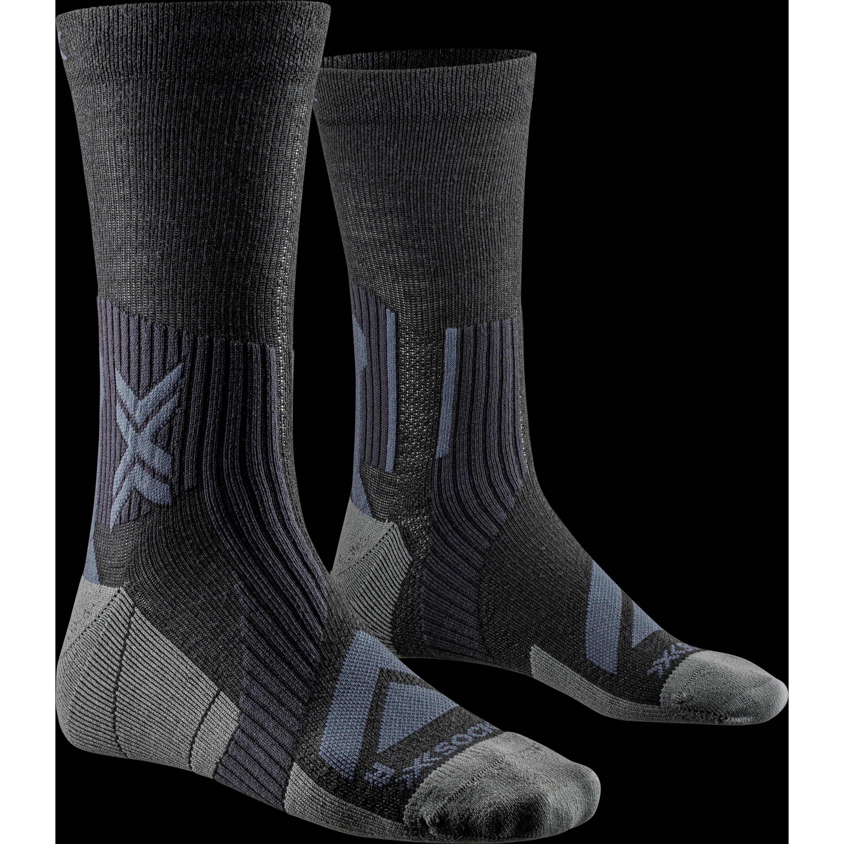 X-Socks, Herren, Sportsocken, Bike Expert Merino Crew (39 - 41), Schwarz