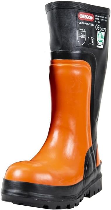 Produktbild Oregon Yukon Schnittschutz Gummistiefel Klasse 3 mit Stahlkappe Gr. 41 (41)