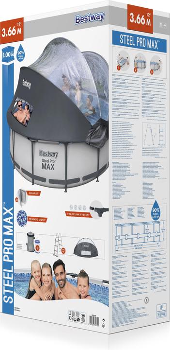 Produktbild Bestway Steel Pro Max Set (366 x 100 cm)