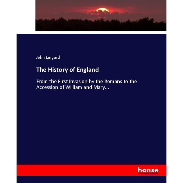 The History of England, Fachbücher von John Lingard
