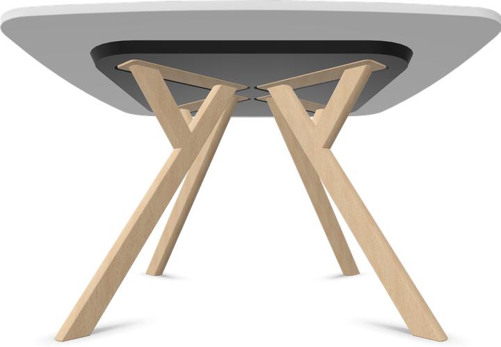 Image du produit Dietiker Felber T14 Table de réunion Square (1200 x 1200 x 720 mm)