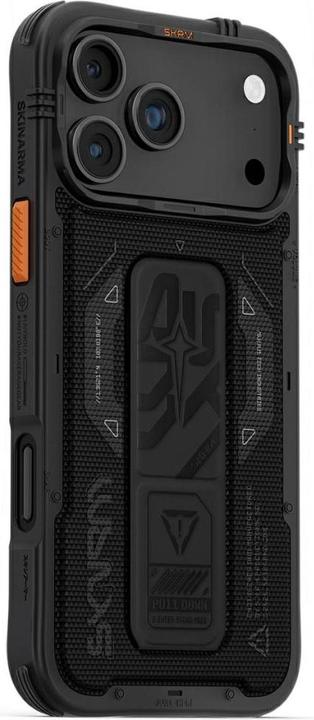 Produktbild Skinarma Phantom Case for iPhone 17 Pro Max Magnetic Charging + Grip Stand Black