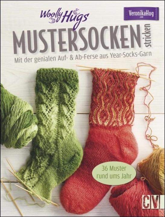 Produktbild Woolly Hugs Mustersocken stricken (Deutsch, Veronika Hug, 2019)
