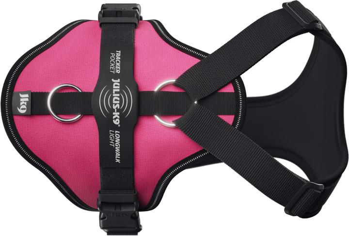Produktbild Julius-K9 K9 Longwalk light sele w/trackerpocket,Dark pink,XL (XL, Hund)