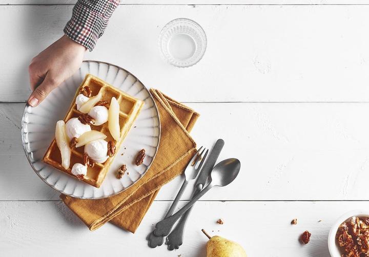 Actual product image Lagrange Waffle iron with 4 waffles