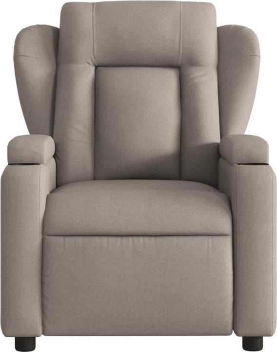Produktbild vidaXL Relaxsessel Fernsehsessel Liegesessel Sessel Elektrisch Taupe Stoff
