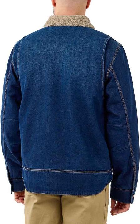 Actual product image Carhartt Relaxed Denim Sherpa Lined Jacket (M)