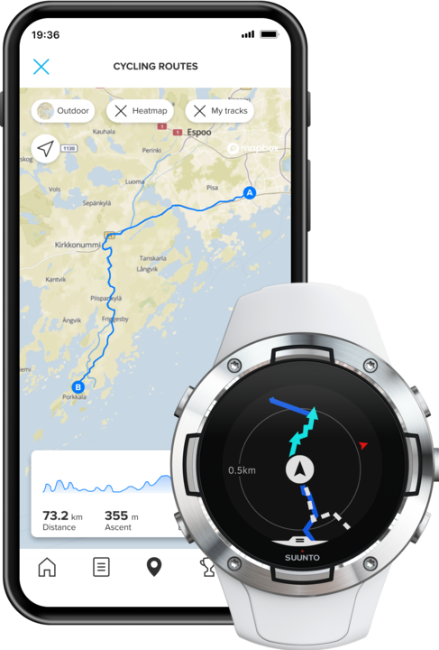 Actual product image Suunto 5 (46 mm)