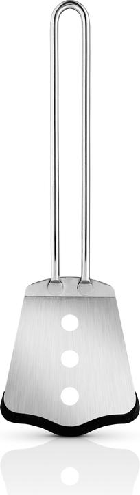 Eva Solo Eva Trio - Pfannenwender kurz mit Silikon - Polished steel - 25.5 cm