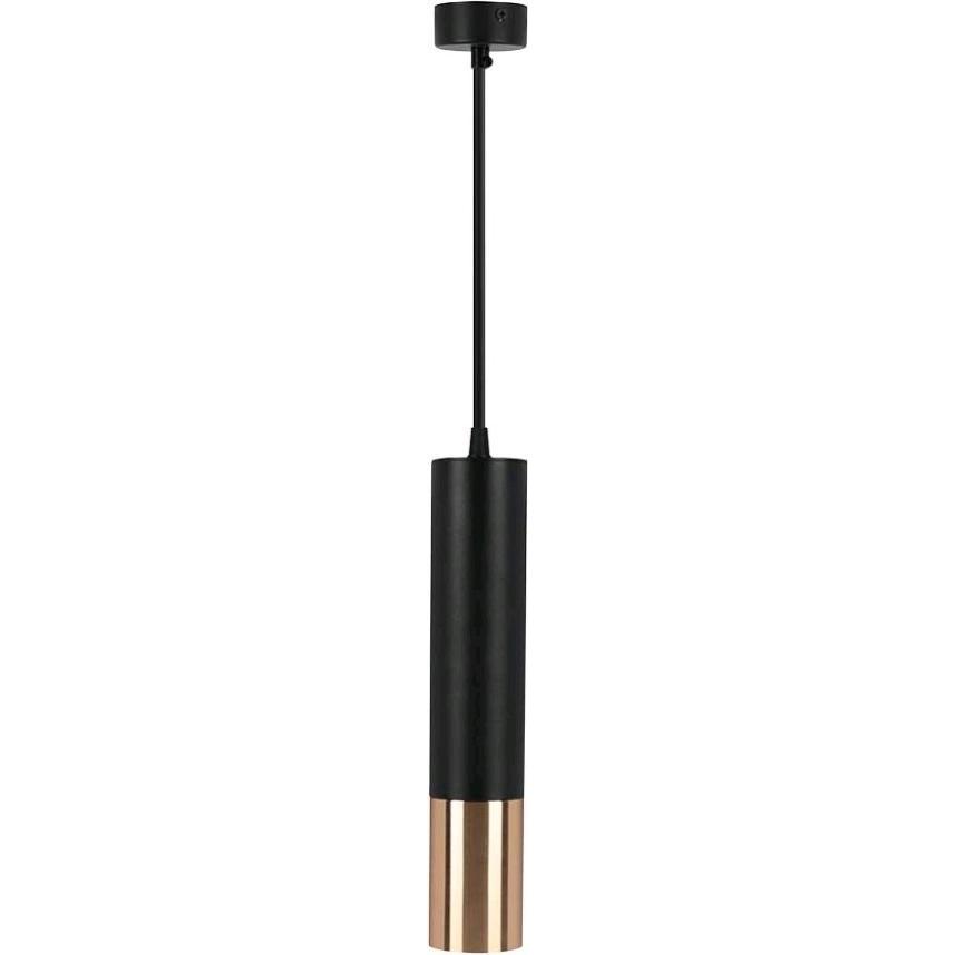 V-TAC, Éclairage : accessoires, VT977 1xGU10 Pendentif NoirOr D60x300mm