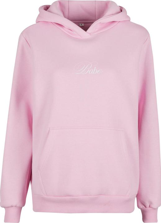 Produktbild Miss Tee Babe Wording Ladies Fluffy Hoody - 177331 (XXL)