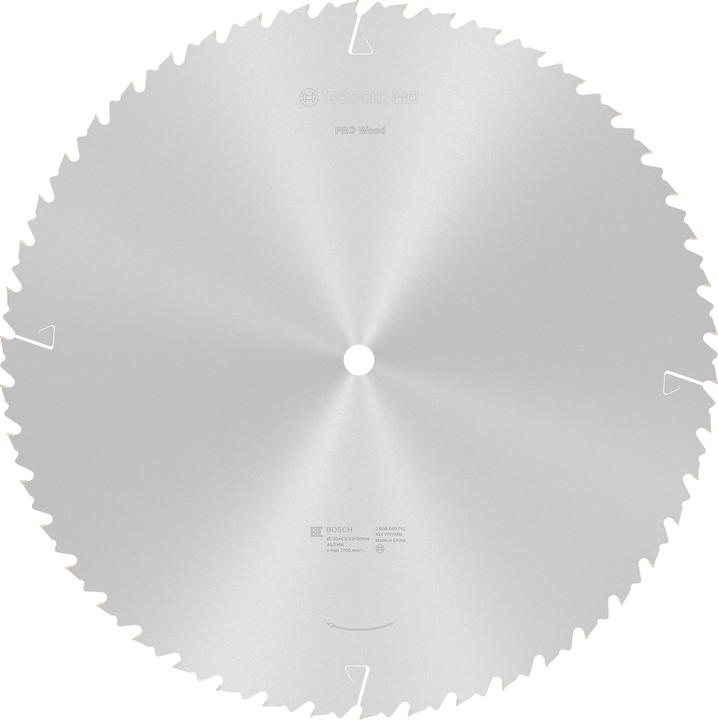 Image du produit Bosch Professional Zubehör Lame de scie circulaire PRO Wood, 700 x 4.2 x 30 mm