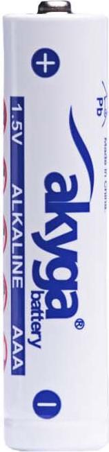 Akyga AAA LR03 Mignon (AA)-Batterie Alkali-Mangan 1300 mAh 1.5 V 4 St. (4 pcs., AAA, 1300 mAh)