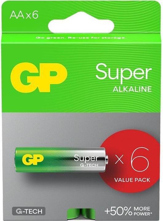 Actual product image Blow Batteries Super Alkaline AA 1.5v 6pce (6 pcs., AA)