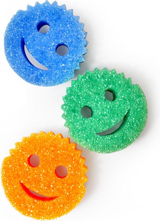 Actual product image Scrub Daddy Original Colours (3 pcs.)