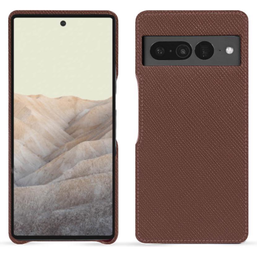 Thumbnail - Noreve Lederschutzhülle (Google Pixel 7 Pro), Smartphone Hülle, Braun