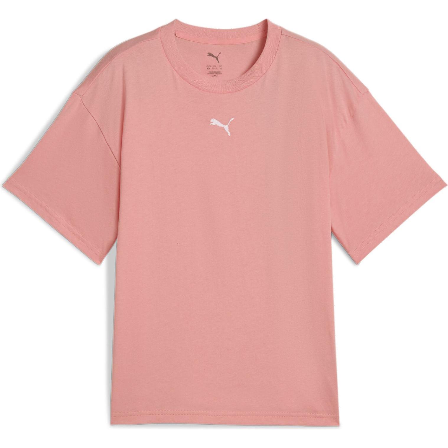 Puma, Jungen, Sportshirt, ESS Boxy Tee G (128), Rosa, 128